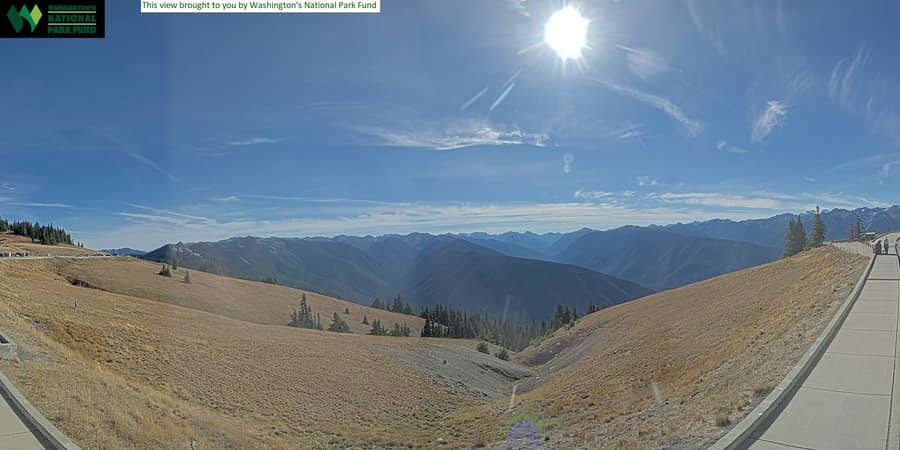 Hurricane Ridge: looking south