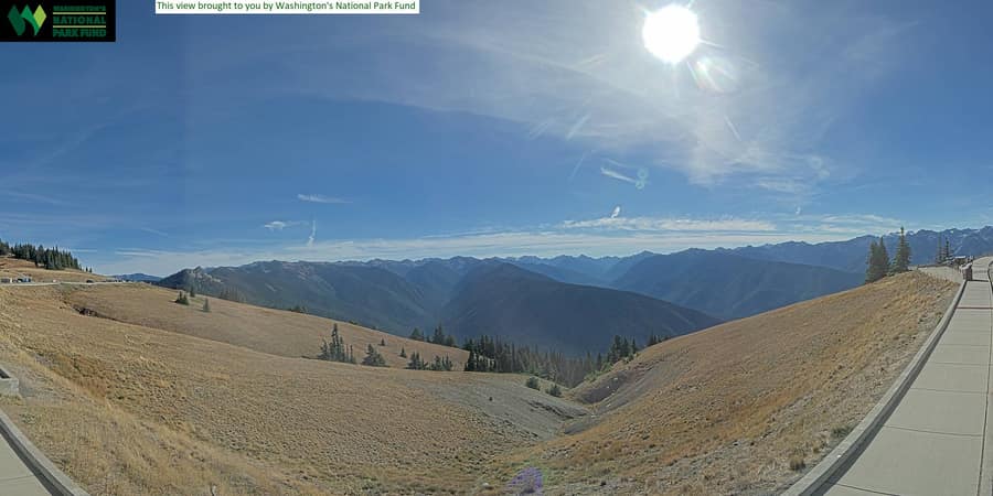 Hurricane Ridge: looking south