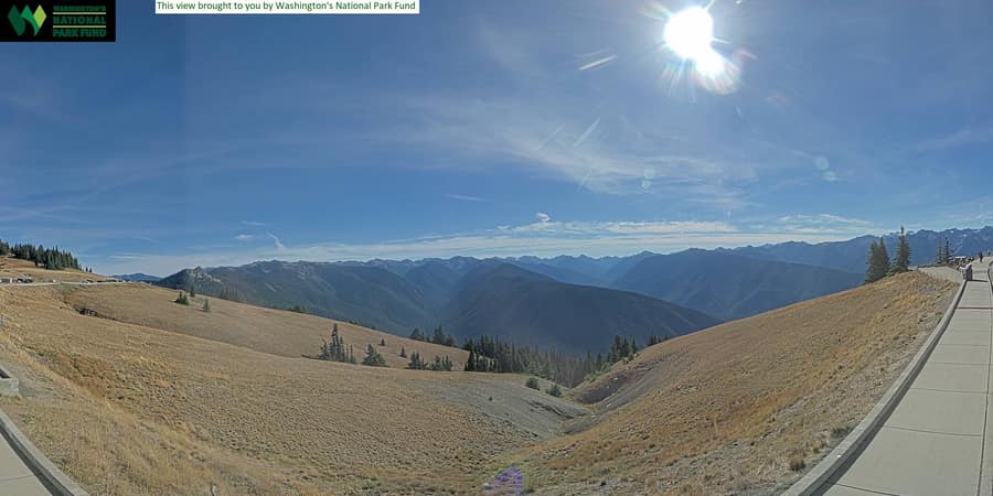 Hurricane Ridge: looking south