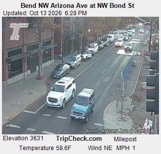 Bend NW Arizona Ave at NW Bond St