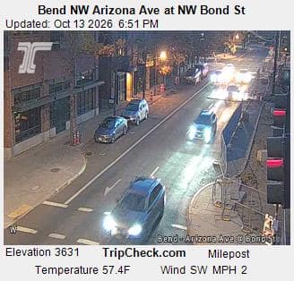 Bend NW Arizona Ave at NW Bond St