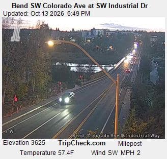 Bend SW Colorado Ave at SW Industrial Dr