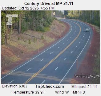 Century Drive at MP 21.11