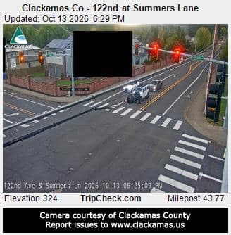 Clackamas Co - 122nd at Summers Lane