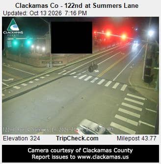 Clackamas Co - 122nd at Summers Lane