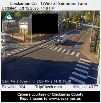 Clackamas Co - 122nd at Summers Lane