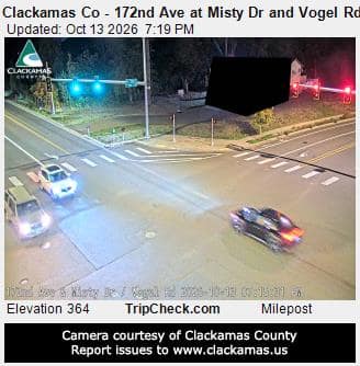 Clackamas Co - 172nd Ave at Misty Dr and Vogel Rd
