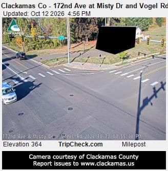 Clackamas Co - 172nd Ave at Misty Dr and Vogel Rd