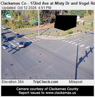 Clackamas Co - 172nd Ave at Misty Dr and Vogel Rd