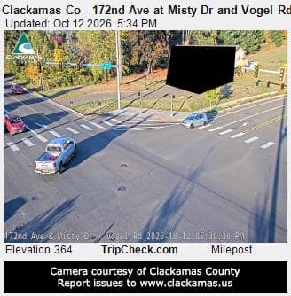 Clackamas Co - 172nd Ave at Misty Dr and Vogel Rd