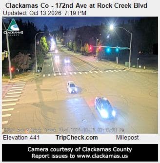 Clackamas Co - 172nd Ave at Rock Creek Blvd