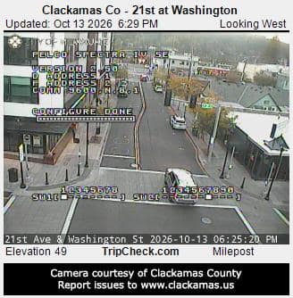 Clackamas Co - 21st at Washington