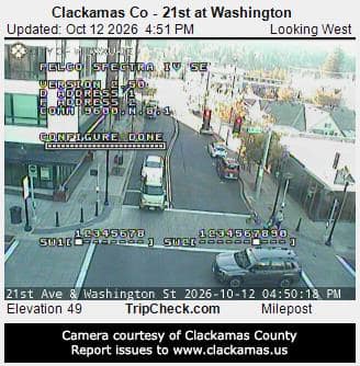 Clackamas Co - 21st at Washington