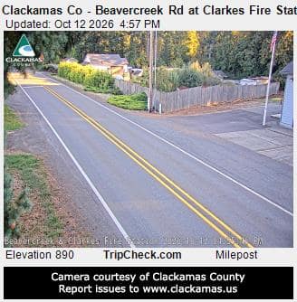 Clackamas Co - Beavercreek Rd at Clarkes Fire Station