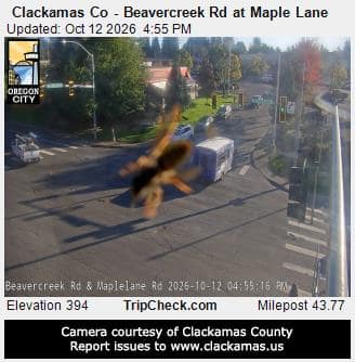 Clackamas Co - Beavercreek Rd at Maple Lane
