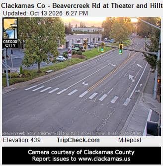 Clackamas Co - Beavercreek Rd at Theater and Hilltop Mall