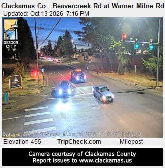 Clackamas Co - Beavercreek Rd at Warner Milne Rd
