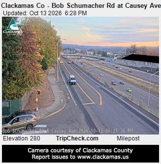 Clackamas Co - Bob Schumacher Rd at Causey Ave