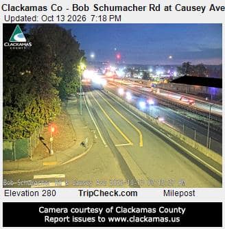 Clackamas Co - Bob Schumacher Rd at Causey Ave