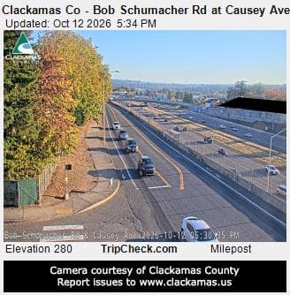 Clackamas Co - Bob Schumacher Rd at Causey Ave