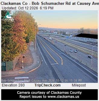 Clackamas Co - Bob Schumacher Rd at Causey Ave
