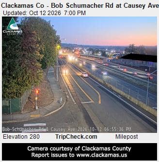 Clackamas Co - Bob Schumacher Rd at Causey Ave