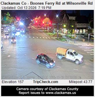 Clackamas Co - Boones Ferry Rd at Wilsonville Rd