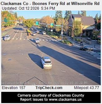 Clackamas Co - Boones Ferry Rd at Wilsonville Rd