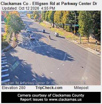 Clackamas Co - Elligsen Rd at Parkway Center Dr