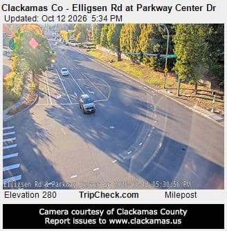 Clackamas Co - Elligsen Rd at Parkway Center Dr