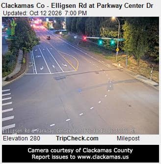 Clackamas Co - Elligsen Rd at Parkway Center Dr