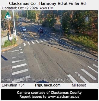 Clackamas Co - Harmony Rd at Fuller Rd