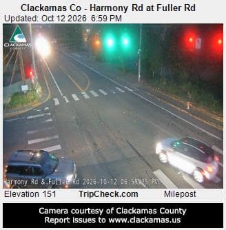 Clackamas Co - Harmony Rd at Fuller Rd
