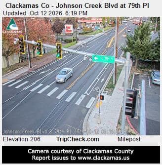 Clackamas Co - Johnson Creek Blvd at 79th Pl