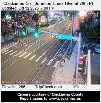 Clackamas Co - Johnson Creek Blvd at 79th Pl
