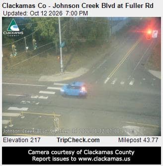 Clackamas Co - Johnson Creek Blvd at Fuller Rd