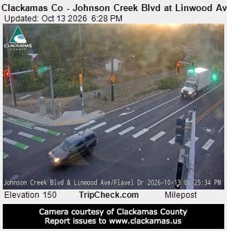 Clackamas Co - Johnson Creek Blvd at Linwood Ave and Flavel Dr