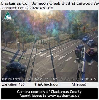 Clackamas Co - Johnson Creek Blvd at Linwood Ave and Flavel Dr
