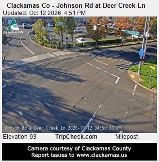 Clackamas Co - Johnson Rd at Deer Creek Ln