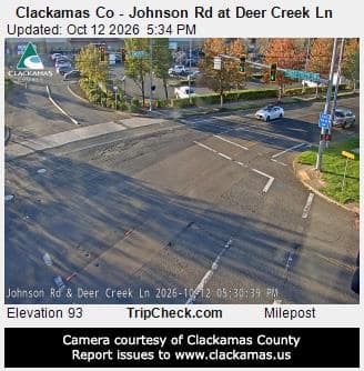 Clackamas Co - Johnson Rd at Deer Creek Ln
