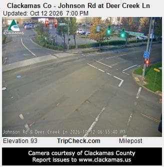 Clackamas Co - Johnson Rd at Deer Creek Ln