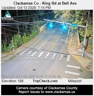 Clackamas Co - King Rd at Bell Ave