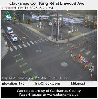 Clackamas Co - King Rd at Linwood Ave
