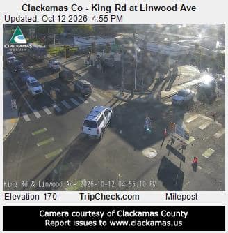 Clackamas Co - King Rd at Linwood Ave