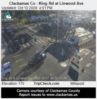 Clackamas Co - King Rd at Linwood Ave