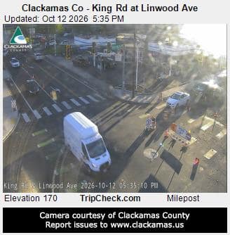 Clackamas Co - King Rd at Linwood Ave