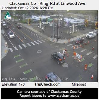 Clackamas Co - King Rd at Linwood Ave