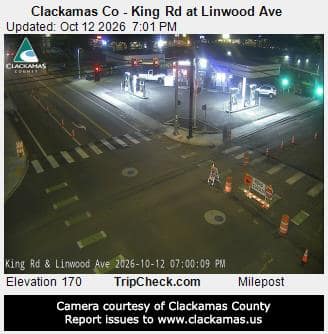 Clackamas Co - King Rd at Linwood Ave