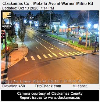 Clackamas Co - Molalla Ave at Warner Milne Rd