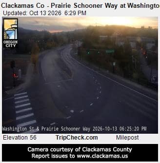 Clackamas Co - Prairie Schooner Way at Washington St